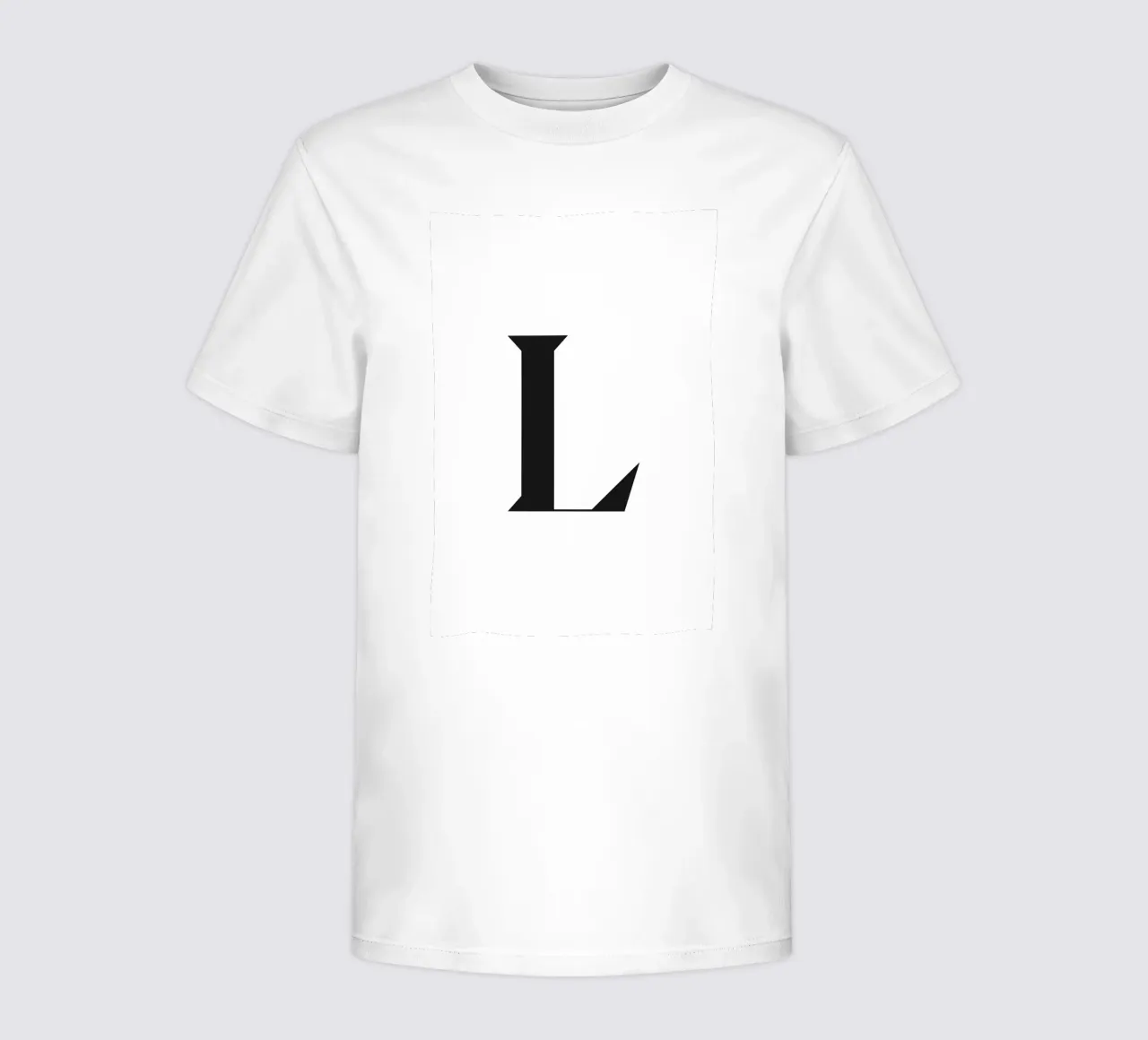 L t-shirt bambini da n.4