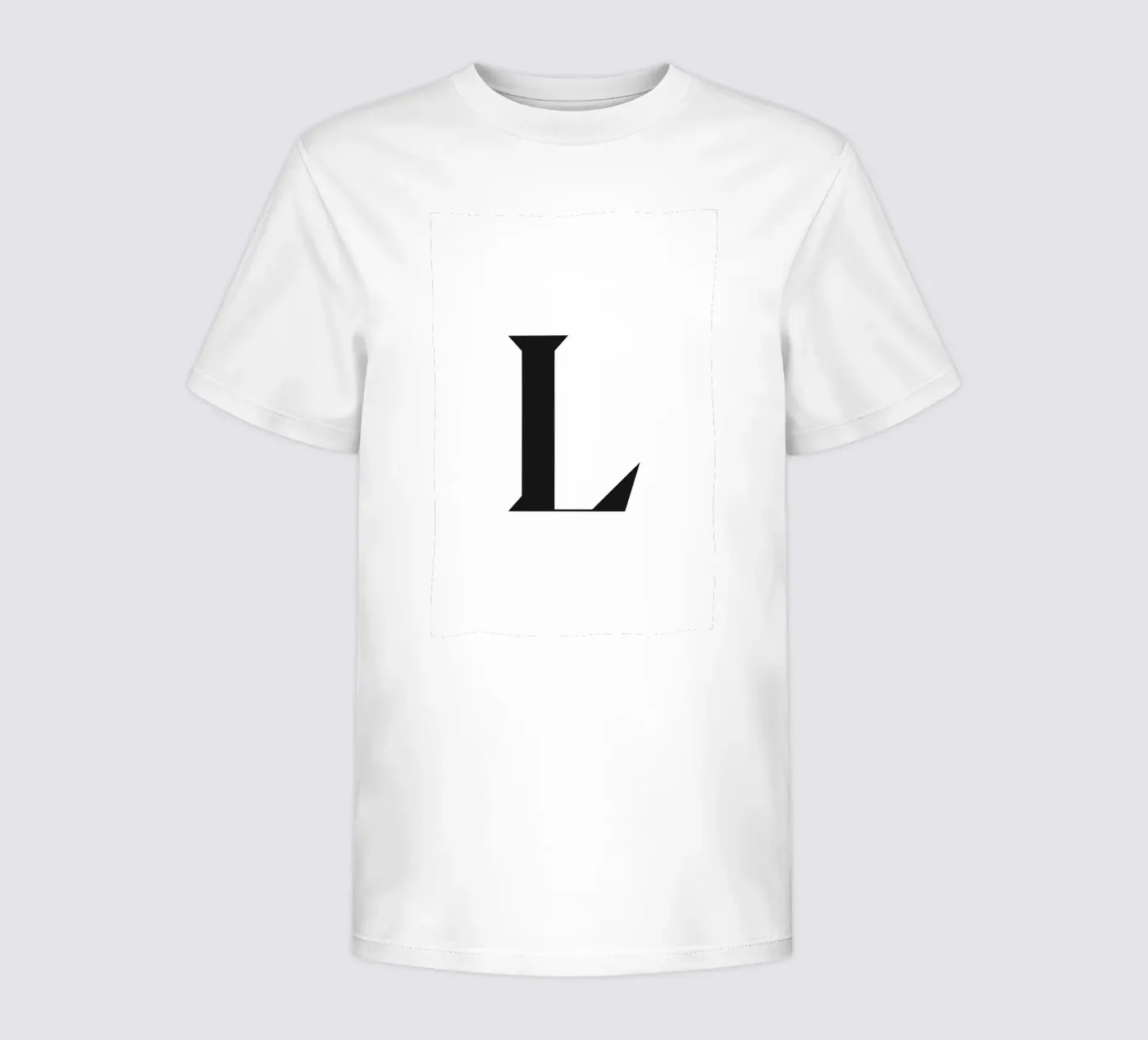 L t-shirt bambini da n.4
