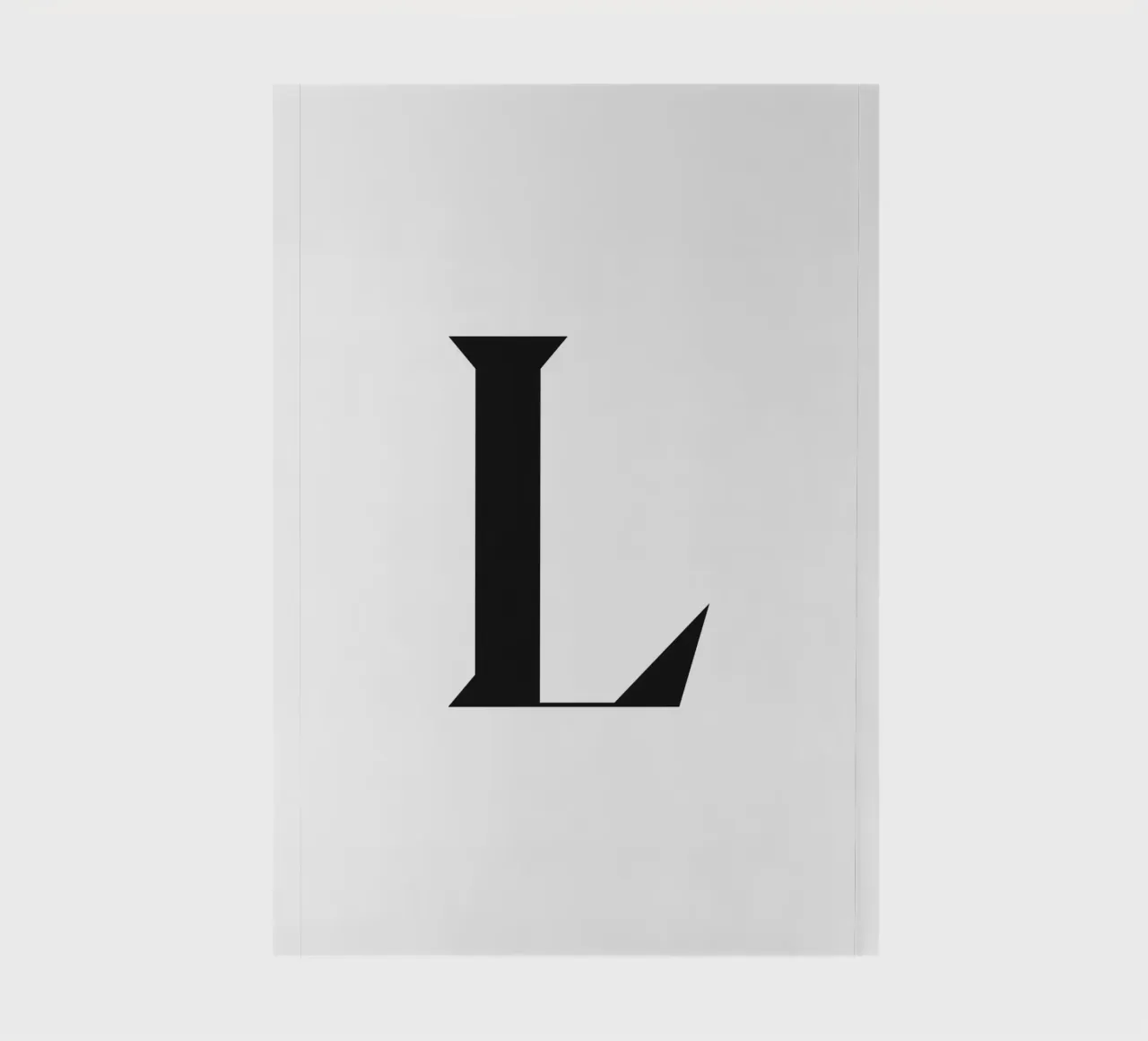 L notebook by n.4