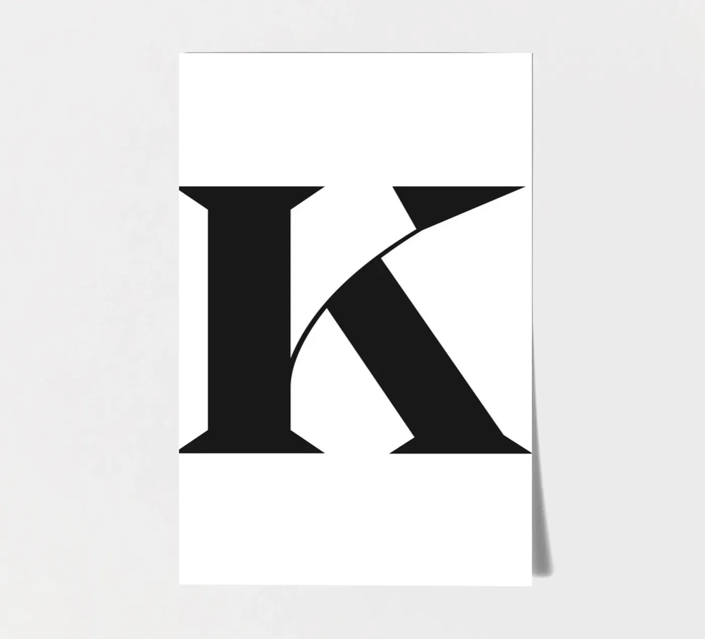 K sticker sheet by n.4