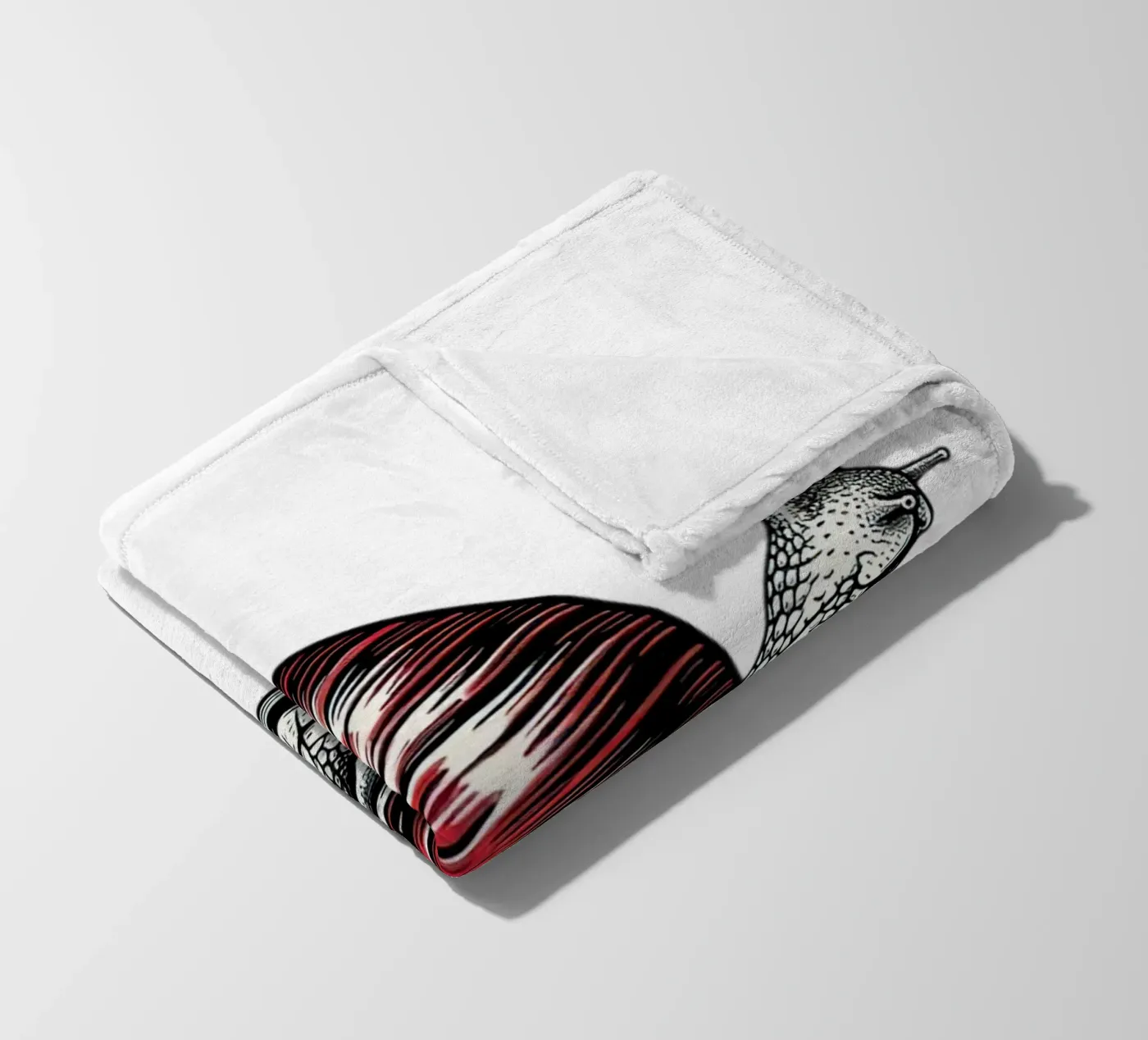 Shell on Wheels fleece blanket by thung thung