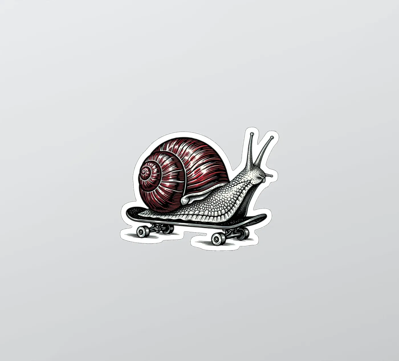 Shell on Wheels sticker by thung thung
