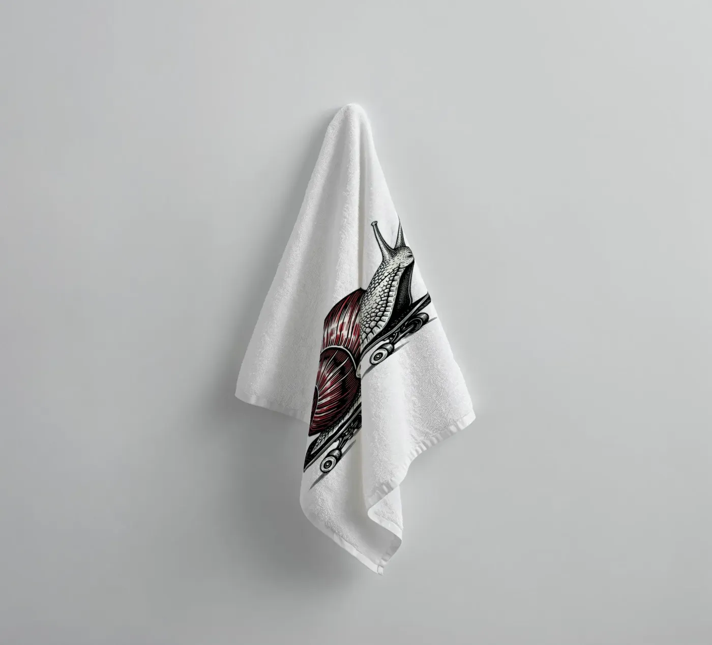 Shell on Wheels towel by thung thung