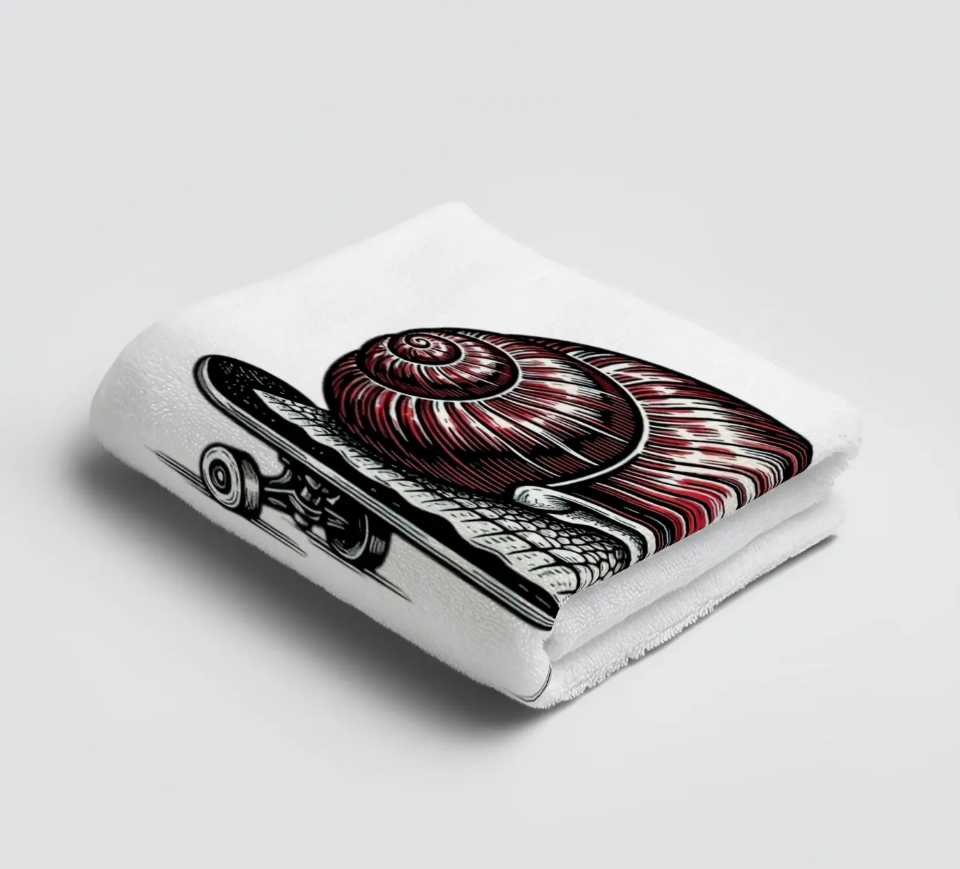 Shell on Wheels towel by thung thung
