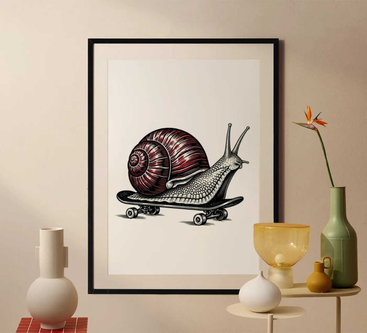 Shell on Wheels poster by thung thung