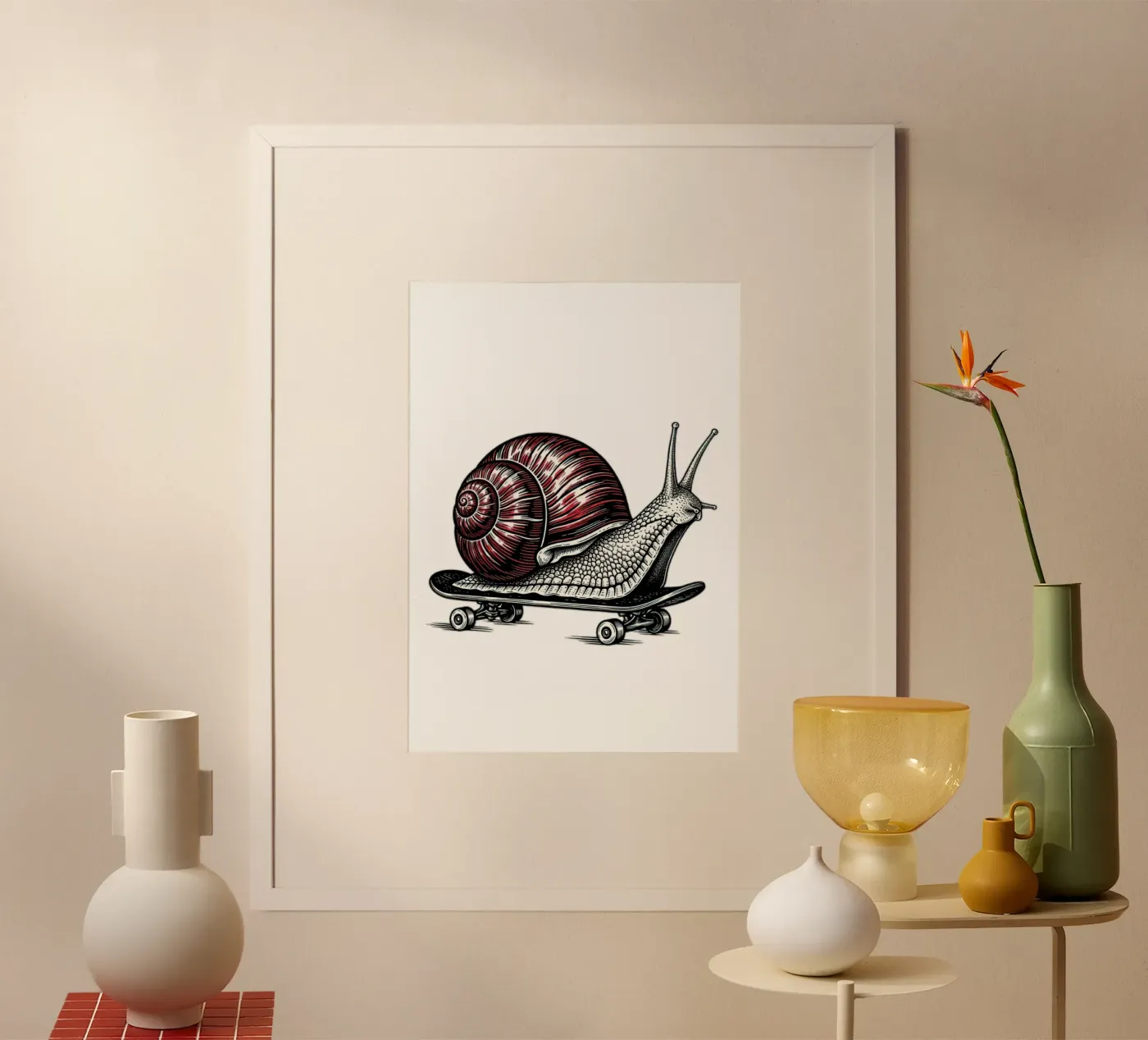 Shell on Wheels poster by thung thung
