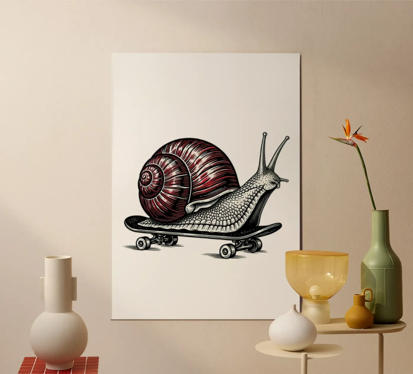 Shell on Wheels poster by thung thung
