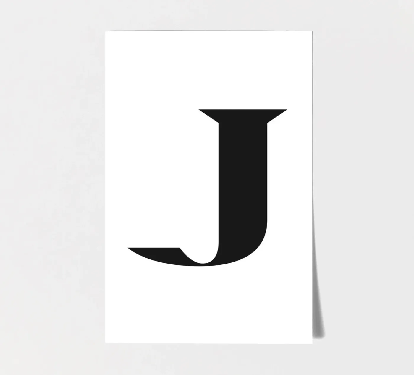 J sticker sheet by n.4