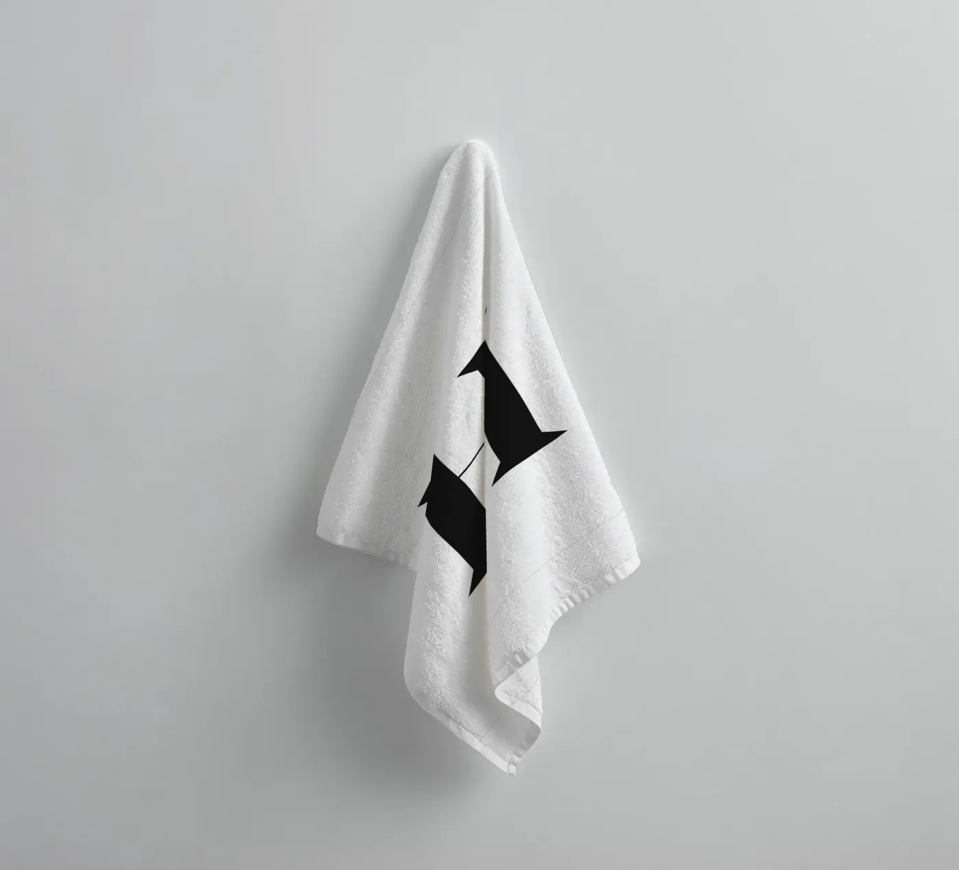 H towel by n.4