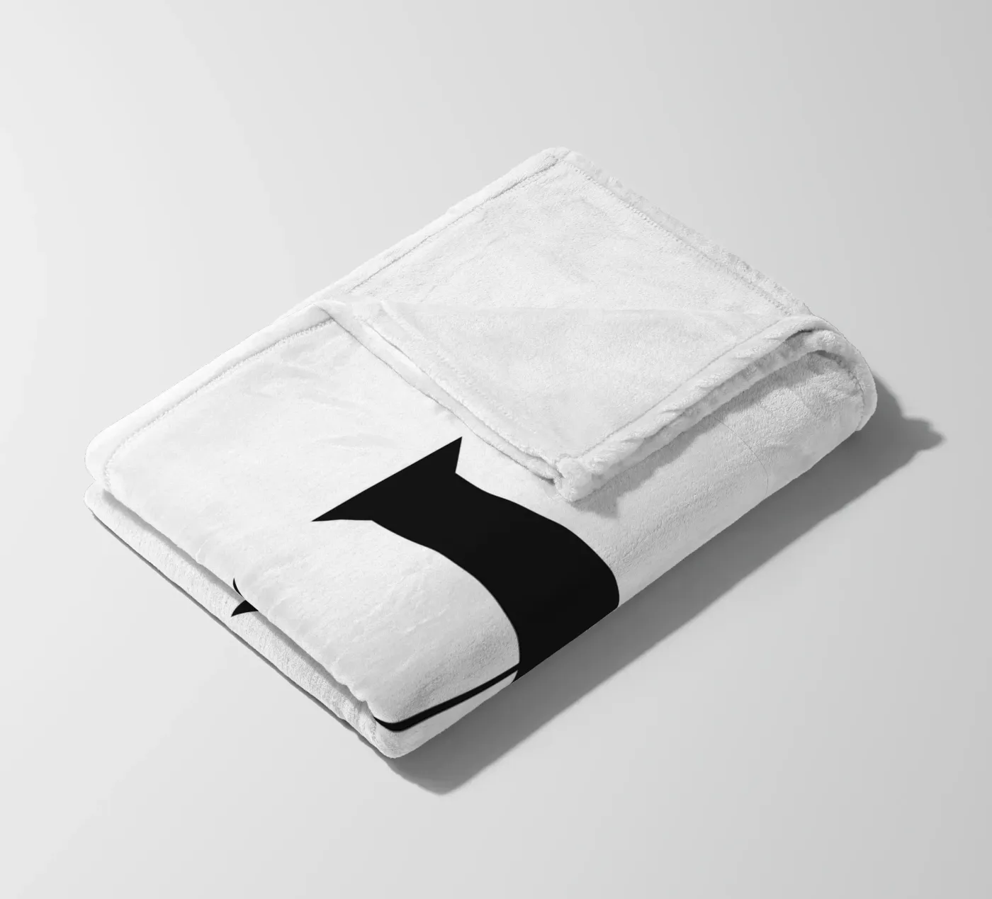 H fleece blanket by n.4