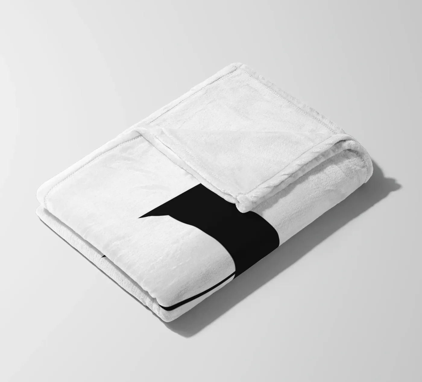 H fleece blanket by n.4