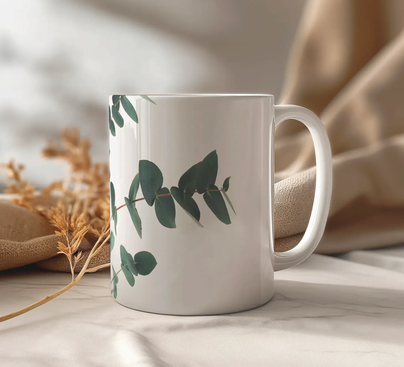 Eucalyptus ceramic mug by Cassia Beck Photography