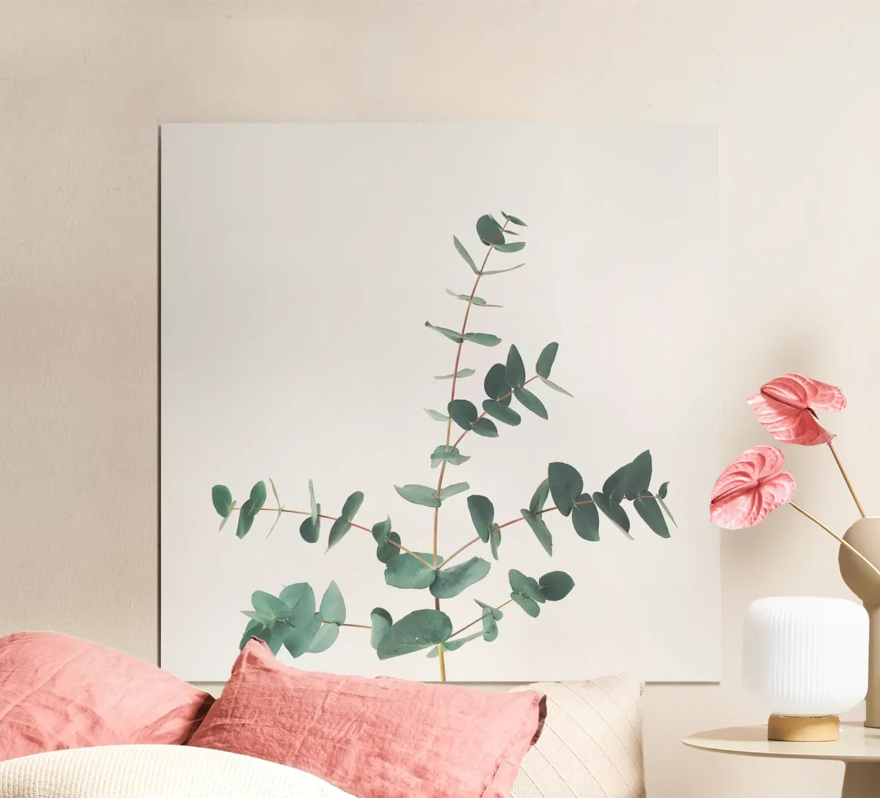 Eucalyptus poster con telaio in legno da Cassia Beck Photography