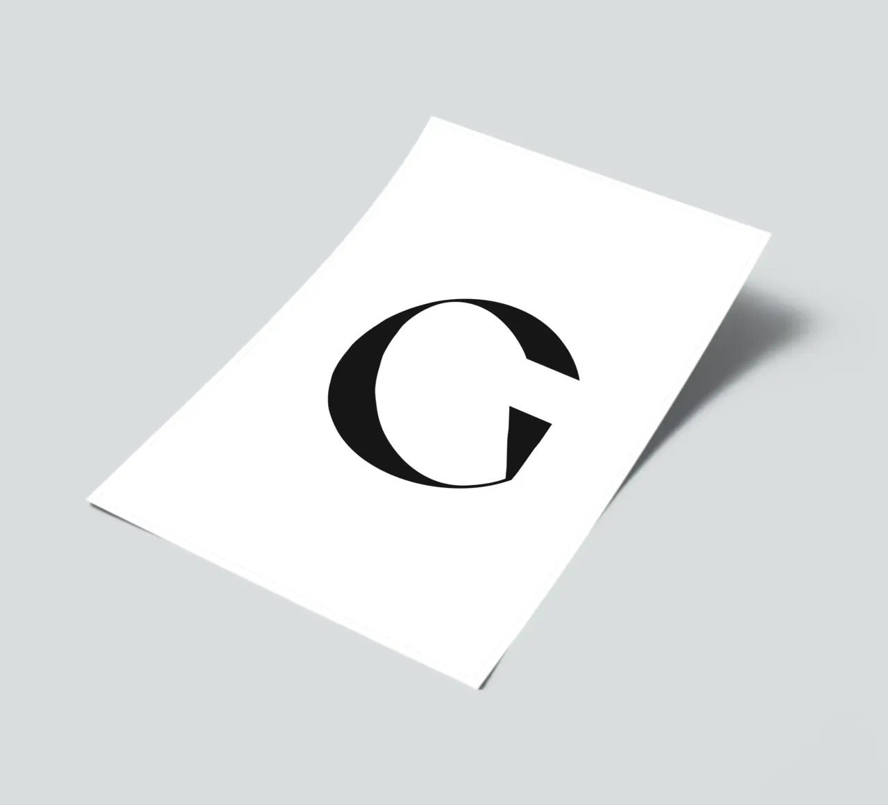 G sticker sheet by n.4