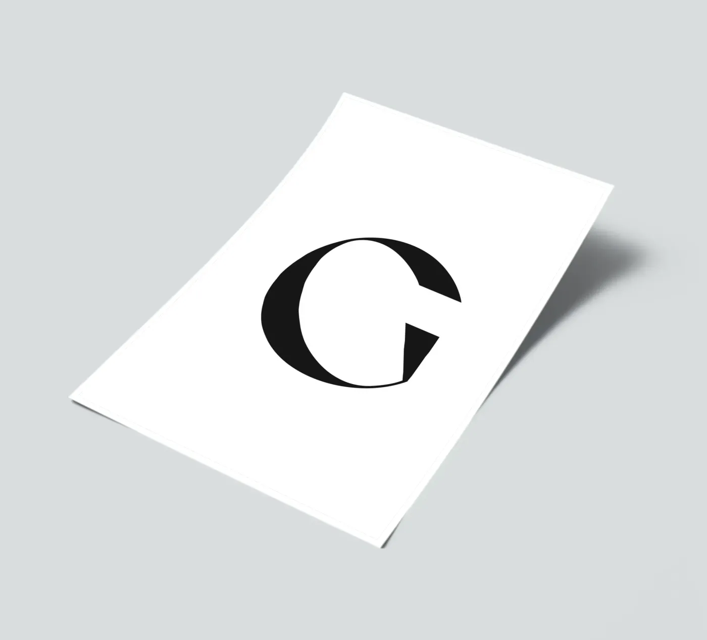 G sticker sheet by n.4