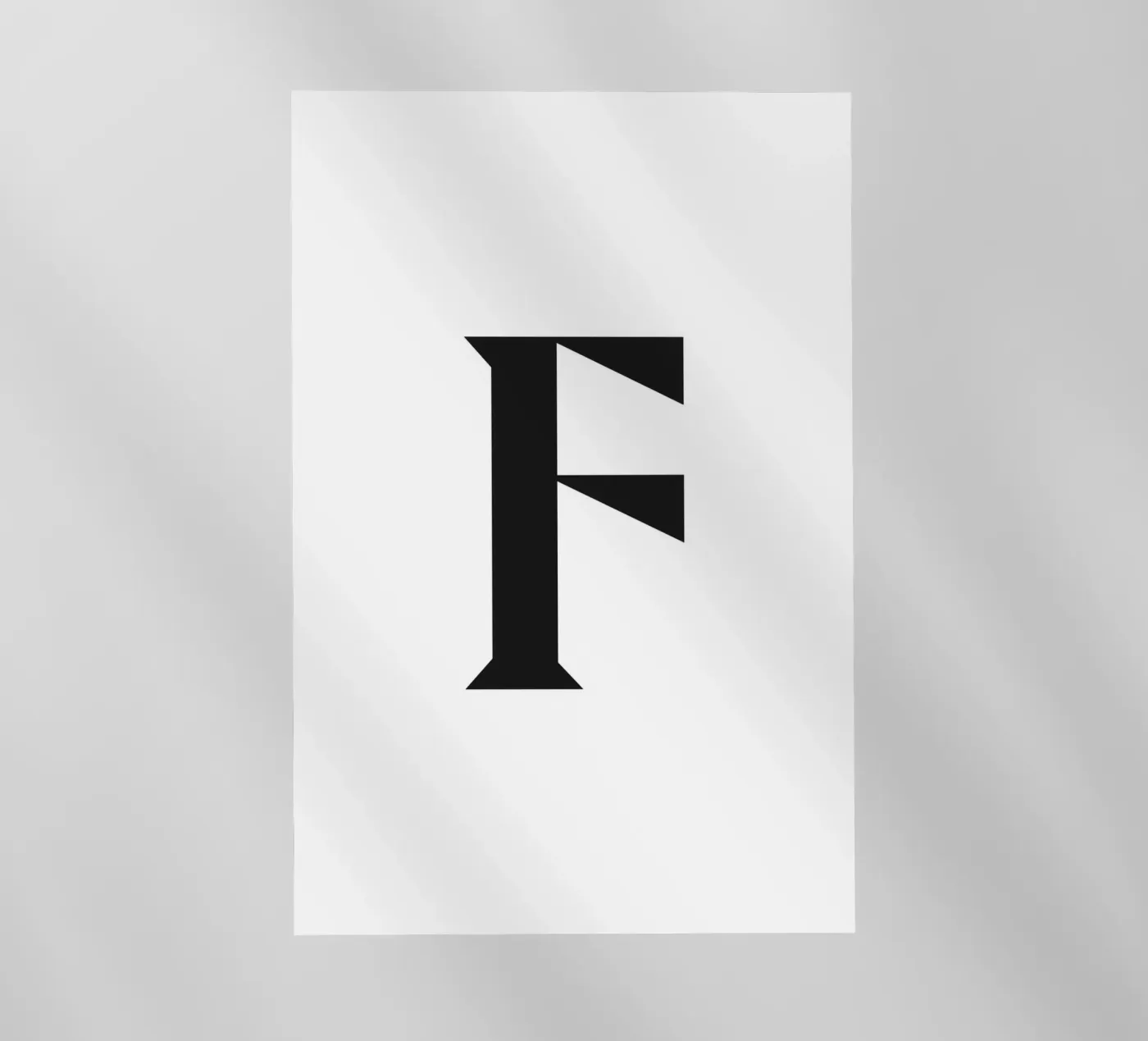 F backlit folie van n.4