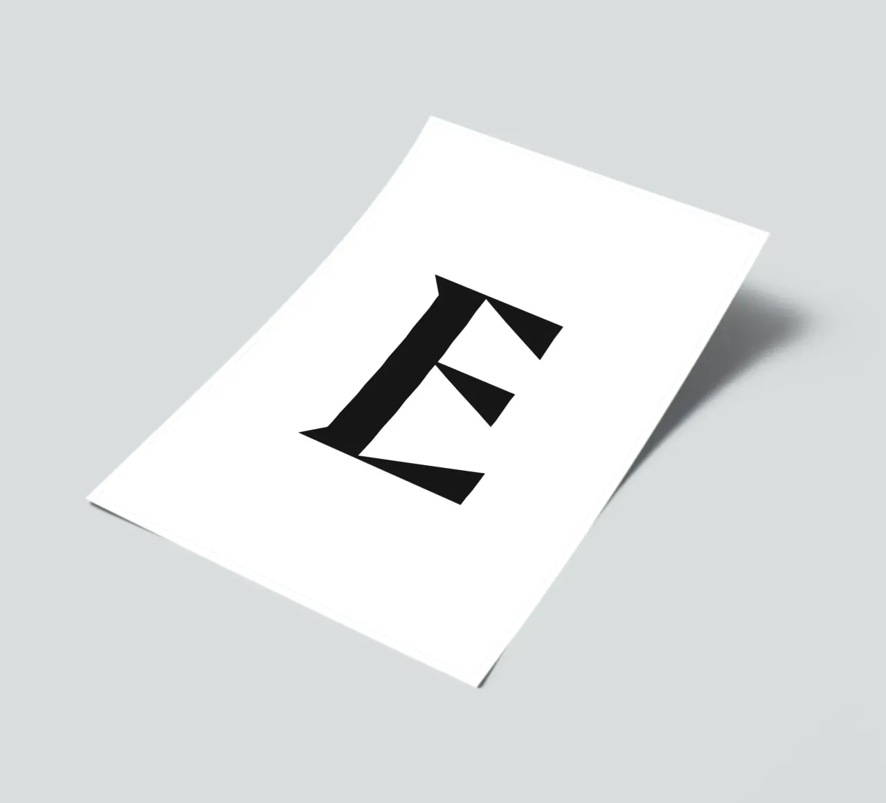 E sticker sheet by n.4