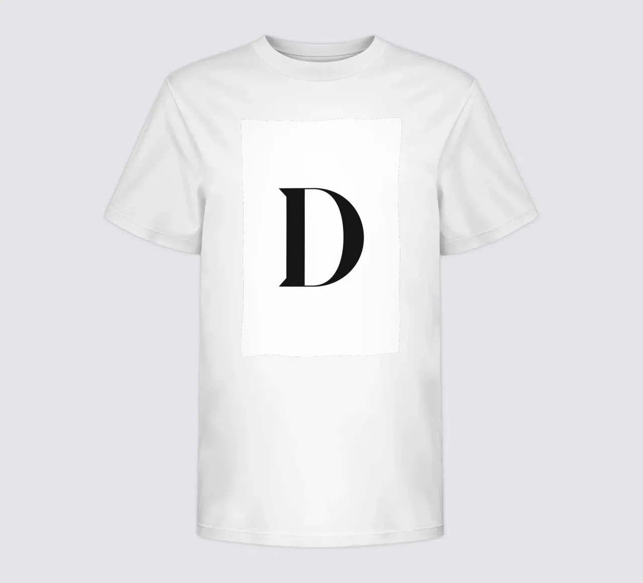 D t-shirt bambini da n.4
