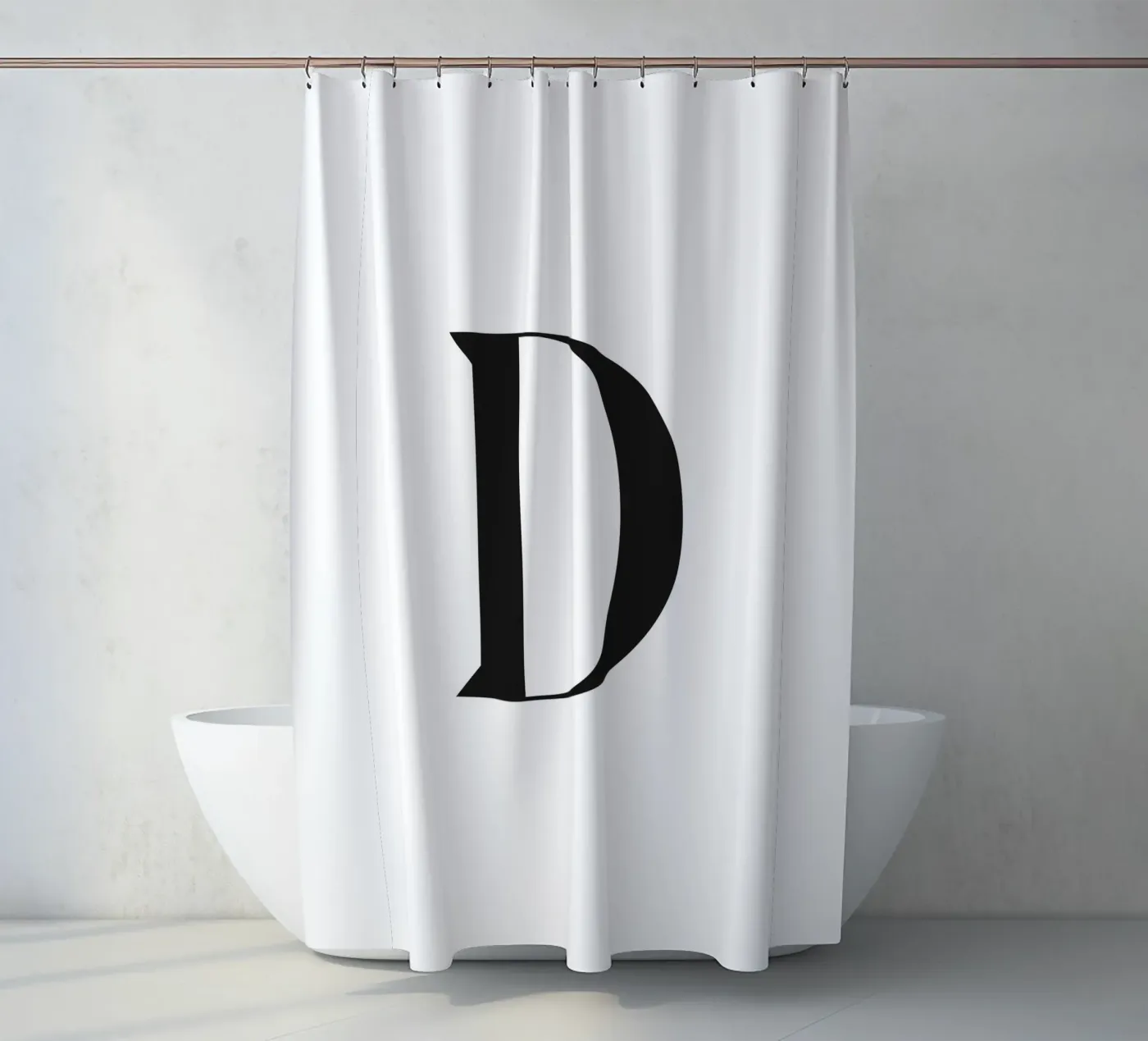 D douchegordijn van n.4