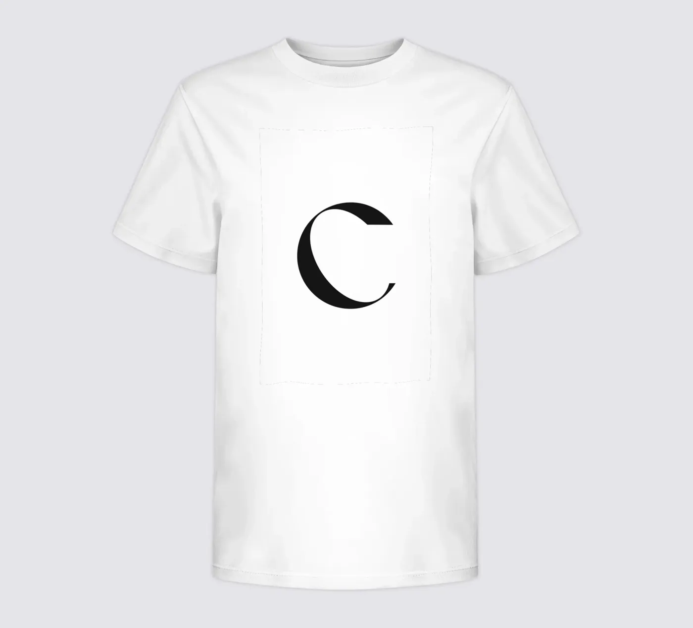 C t-shirt bambini da n.4