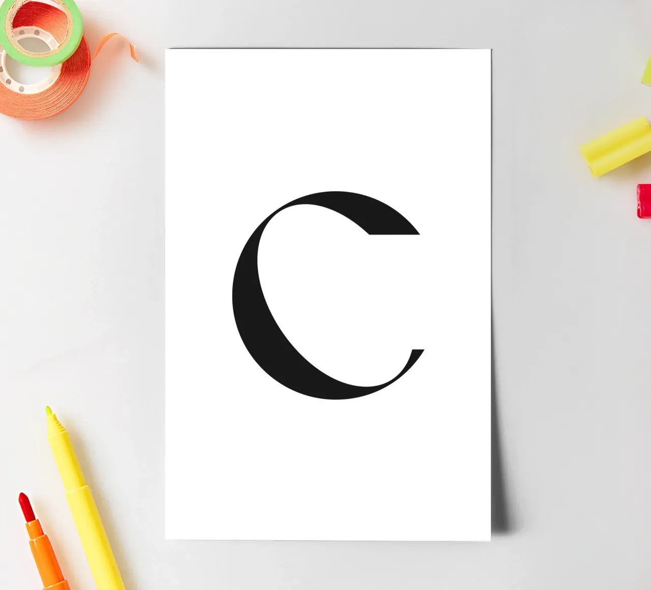 C sticker sheet by n.4