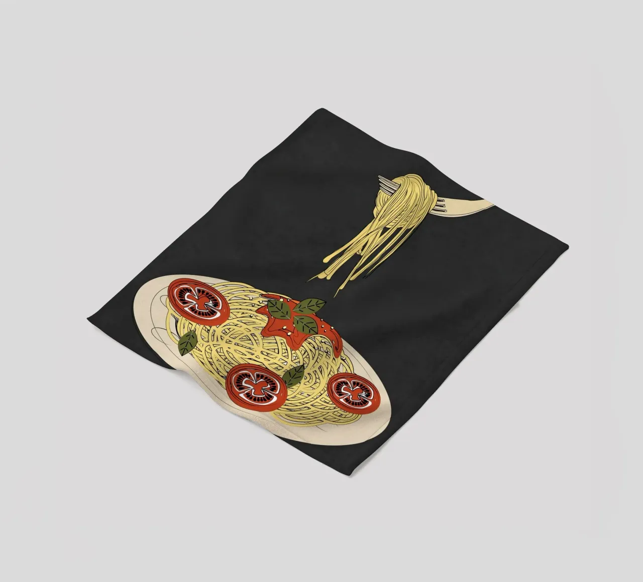 Spaghetti 1 fleecedeken van Flow Line 2