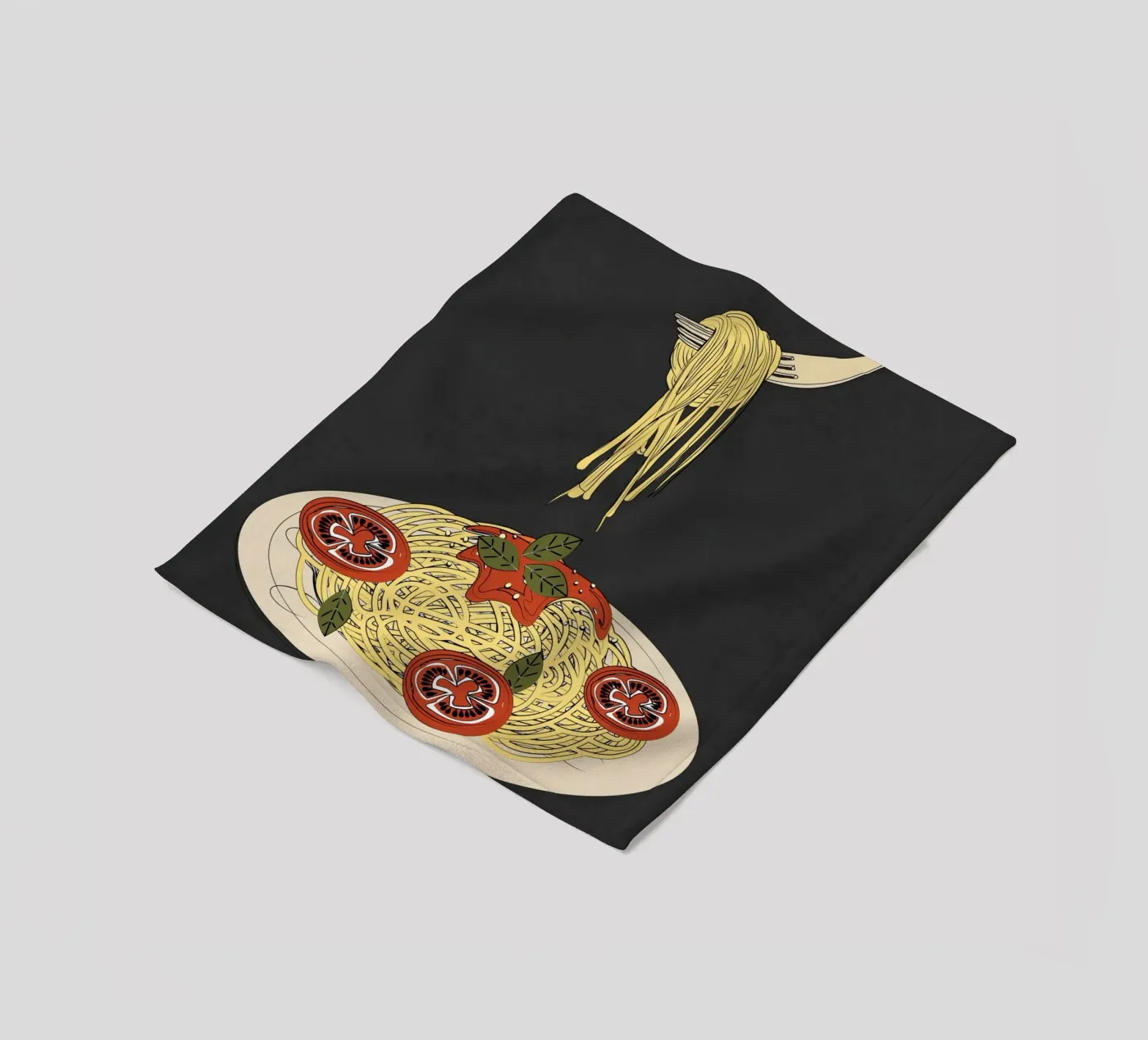 Spaghetti 1 Fleecedecke von Flow Line 2