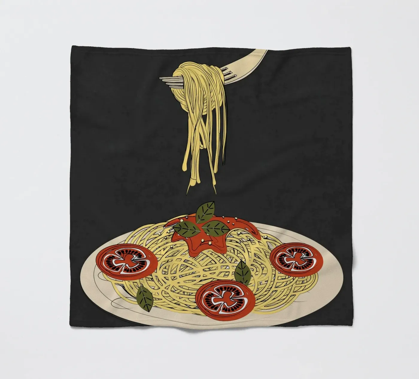 Spaghetti 1 Fleecedecke von Flow Line 2