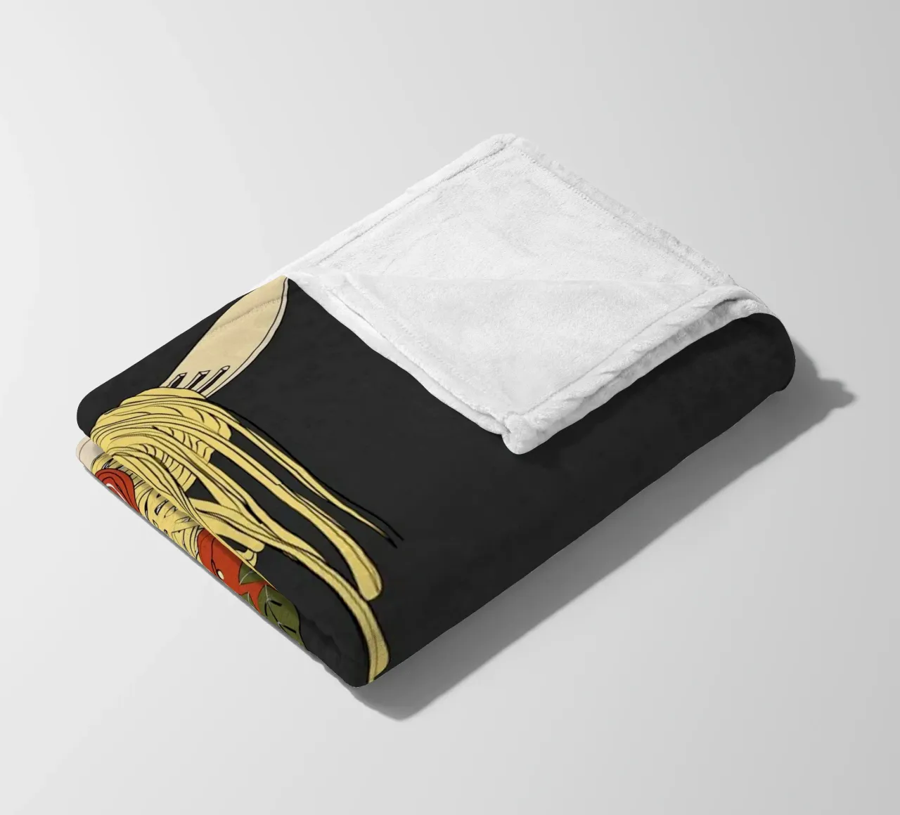 Spaghetti 1 fleecedeken van Flow Line 2