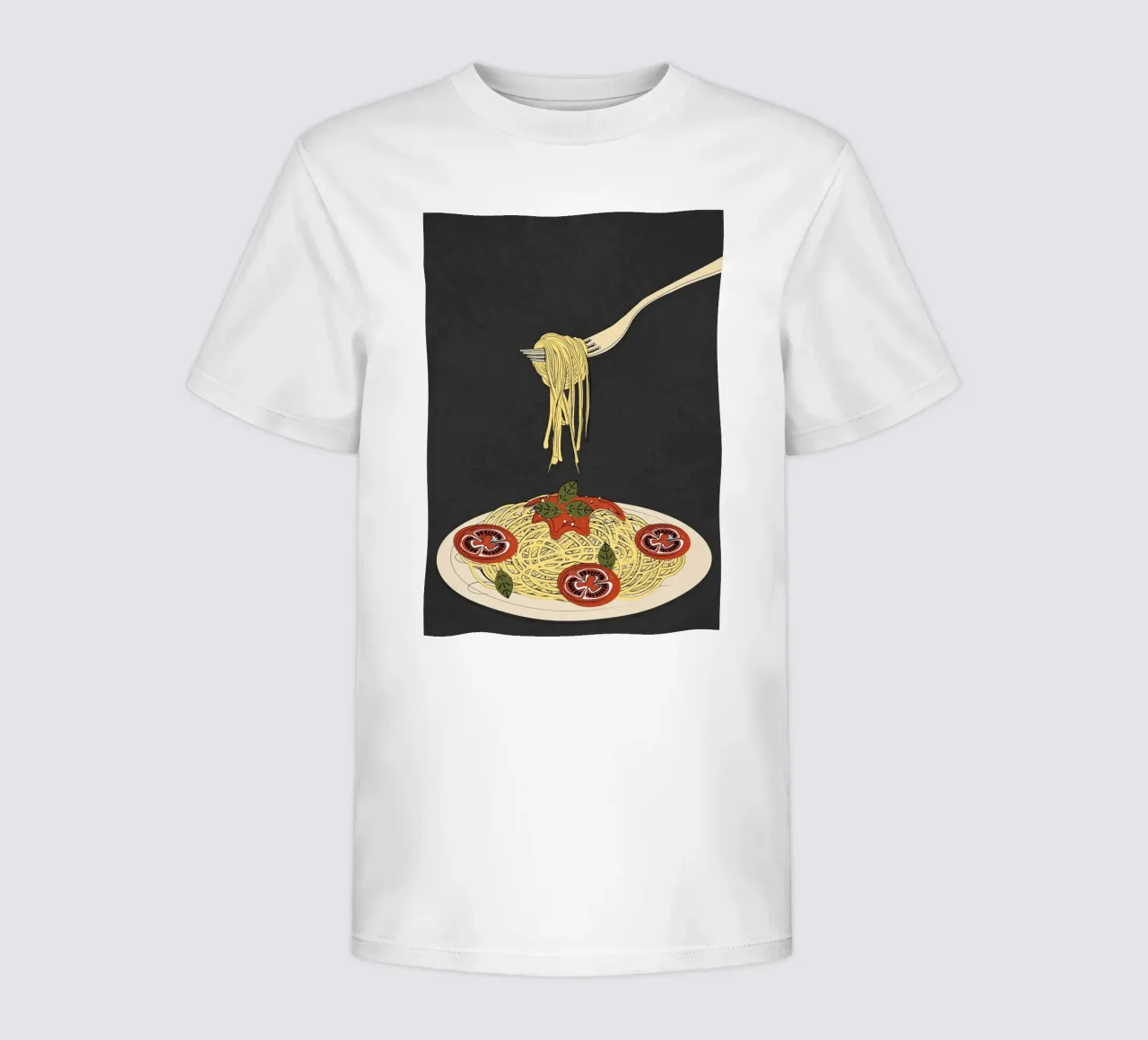 Spaghetti 1 t-shirt bambini da Flow Line 2
