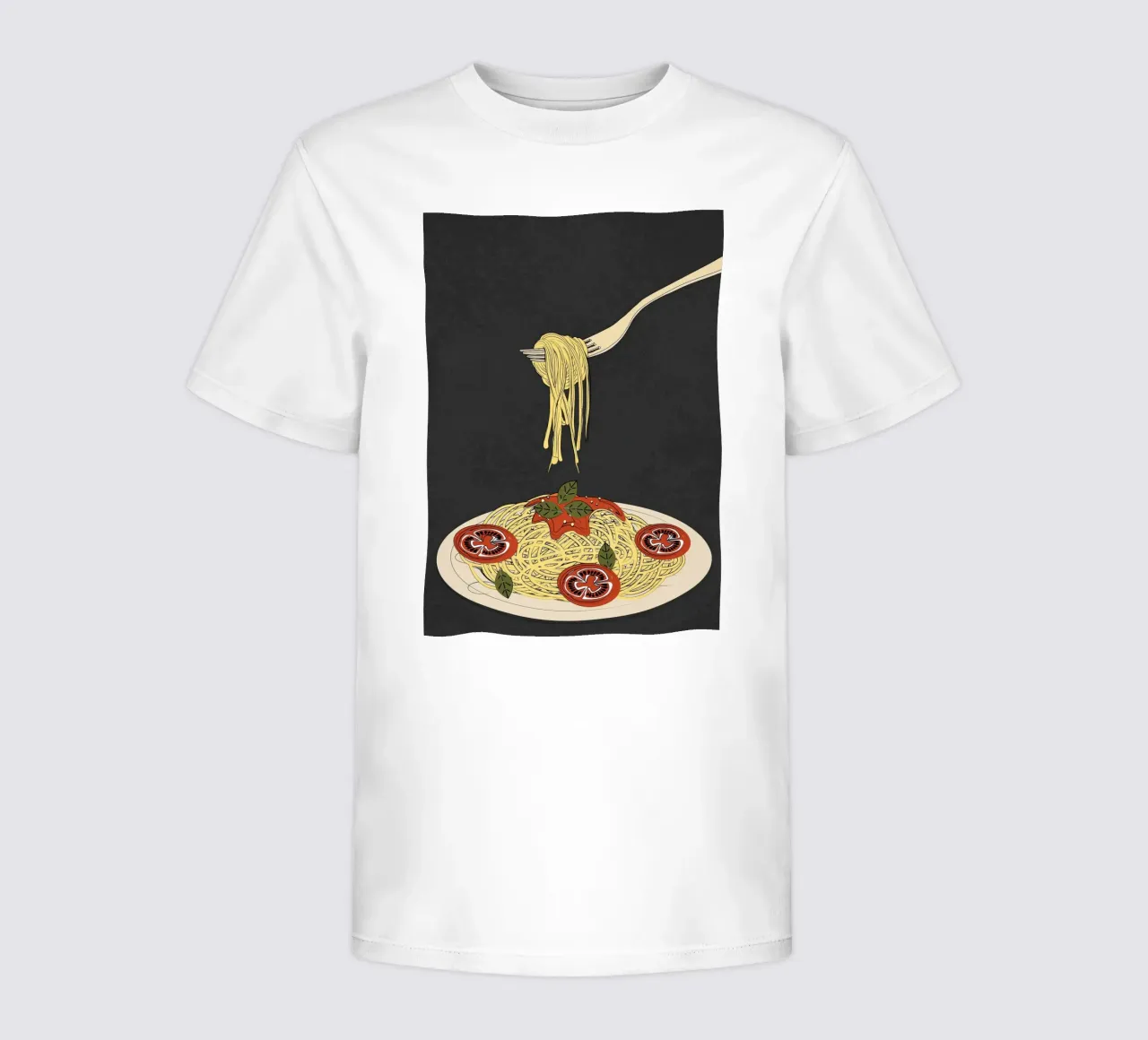 Spaghetti 1 t-shirt bambini da Flow Line 2