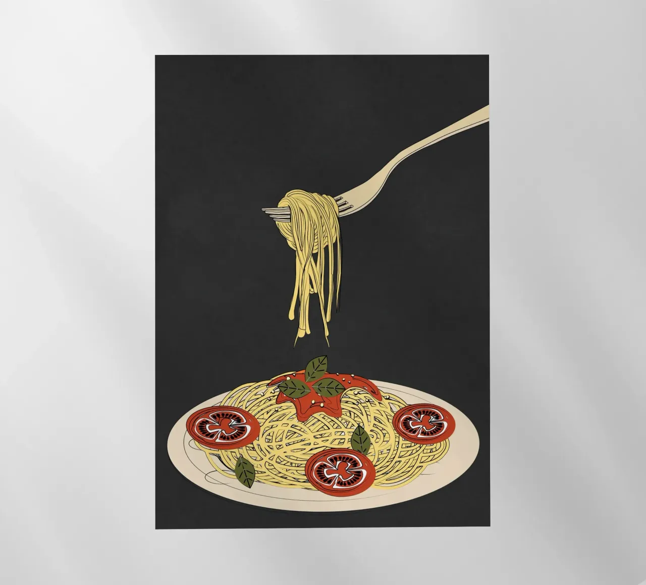 Spaghetti 1 pellicola backlit da Flow Line 2