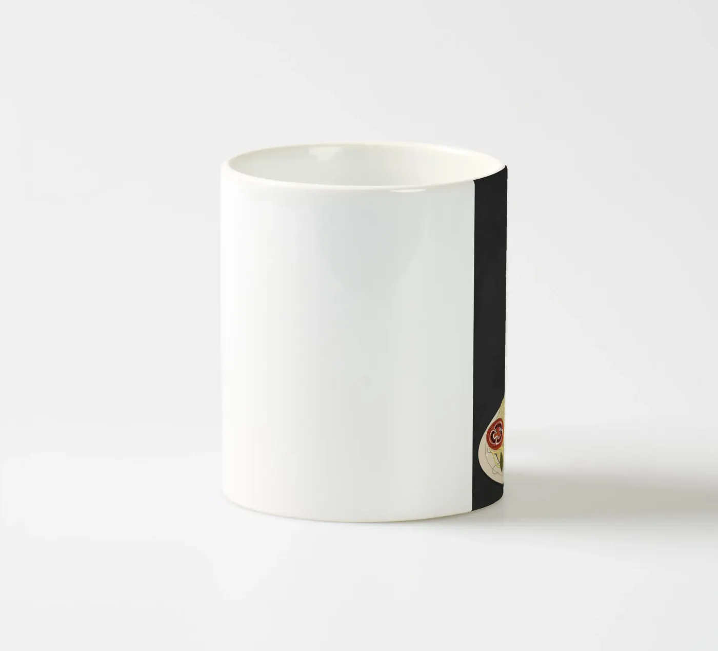 Spaghetti 1 ceramic mug by Flow Line 2