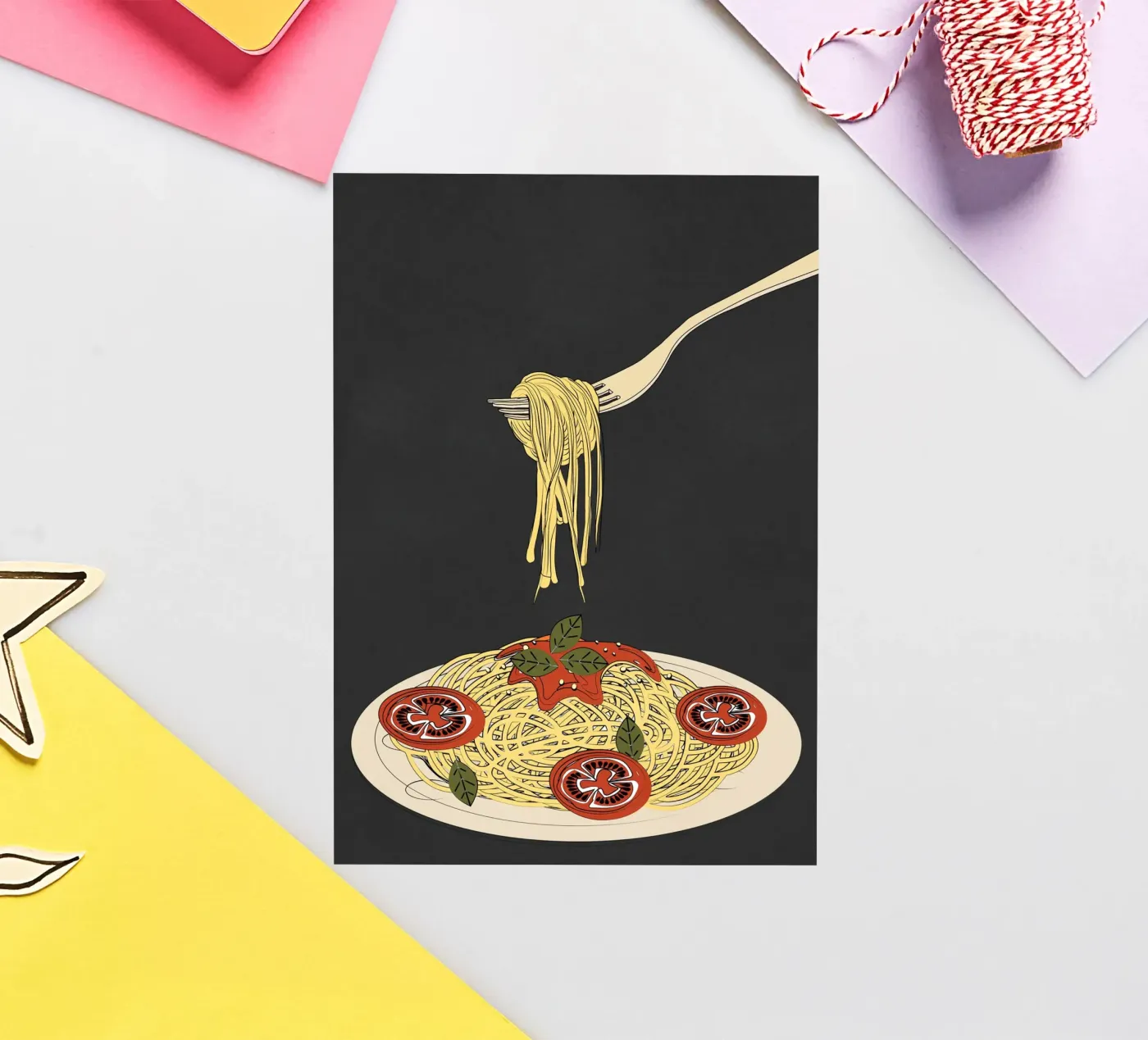 Spaghetti 1 sticker by Flow Line 2