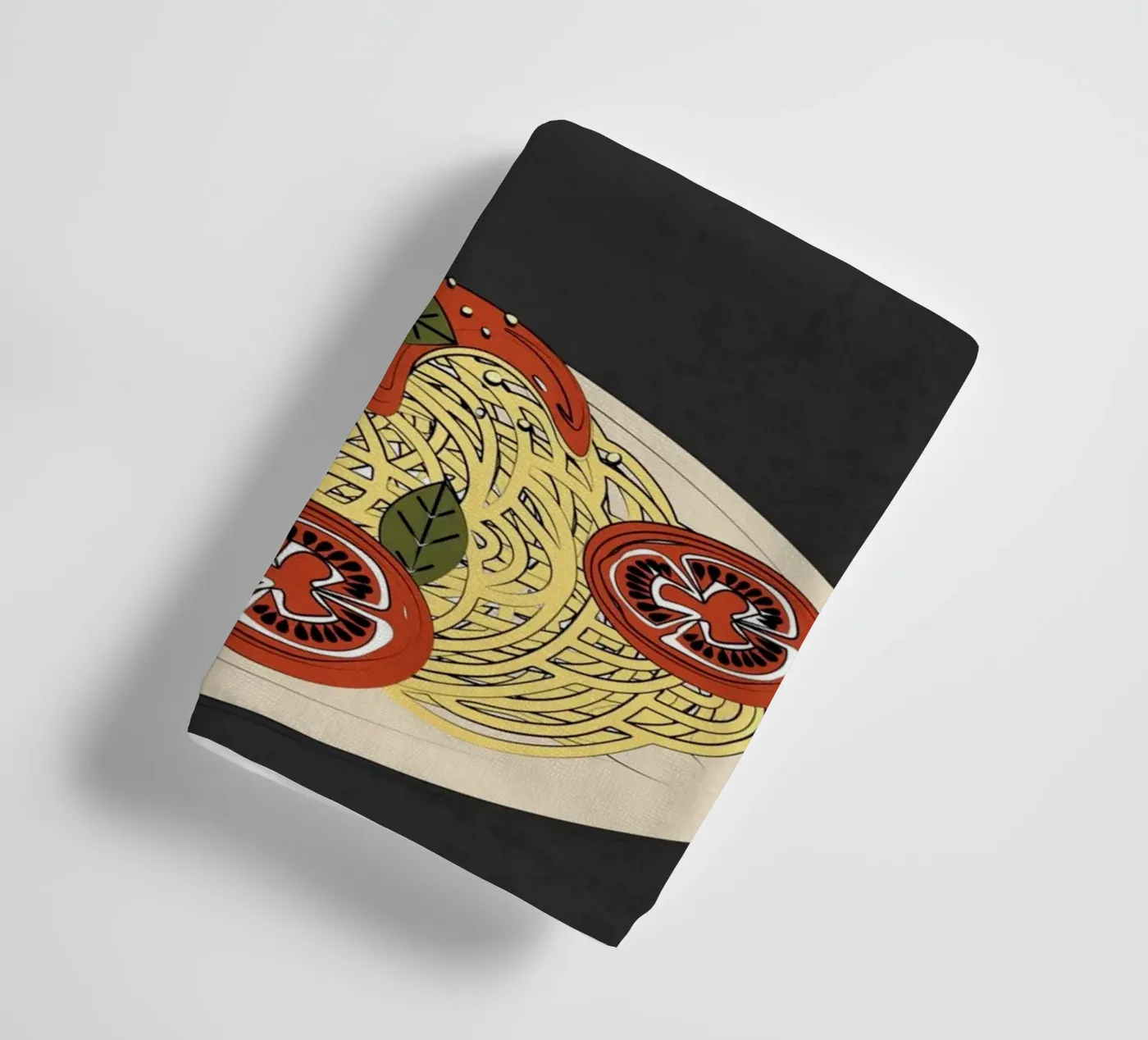 Spaghetti 1 badhanddoek van Flow Line 2