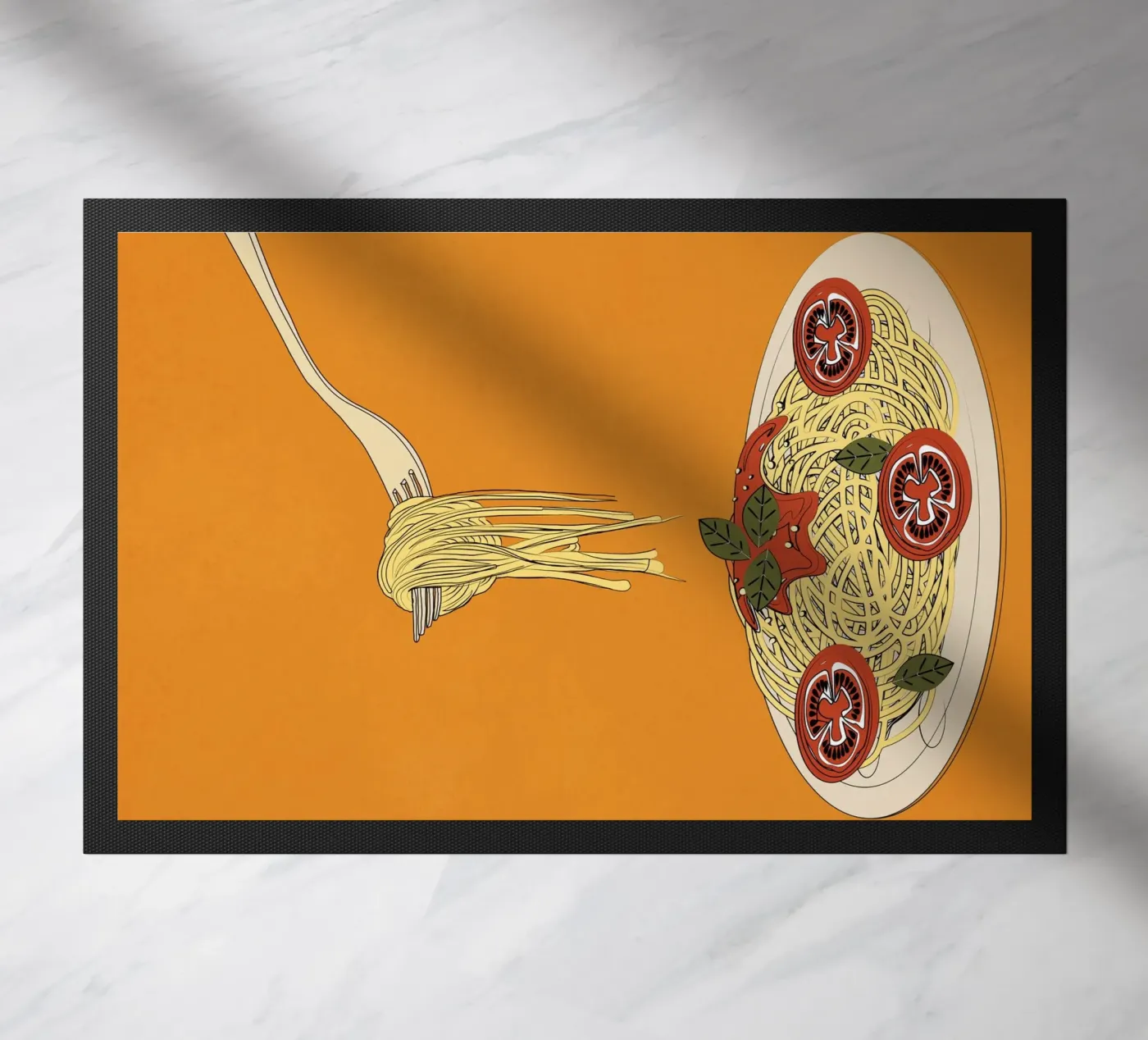 Spaghetti 2 deurmat van Flow Line 2