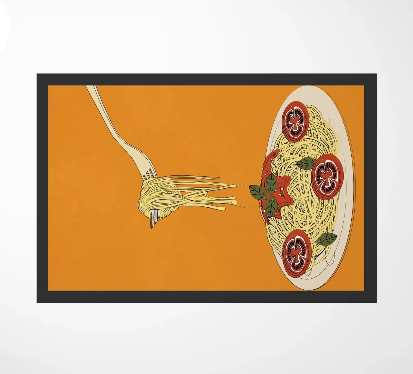Spaghetti 2 deurmat van Flow Line 2