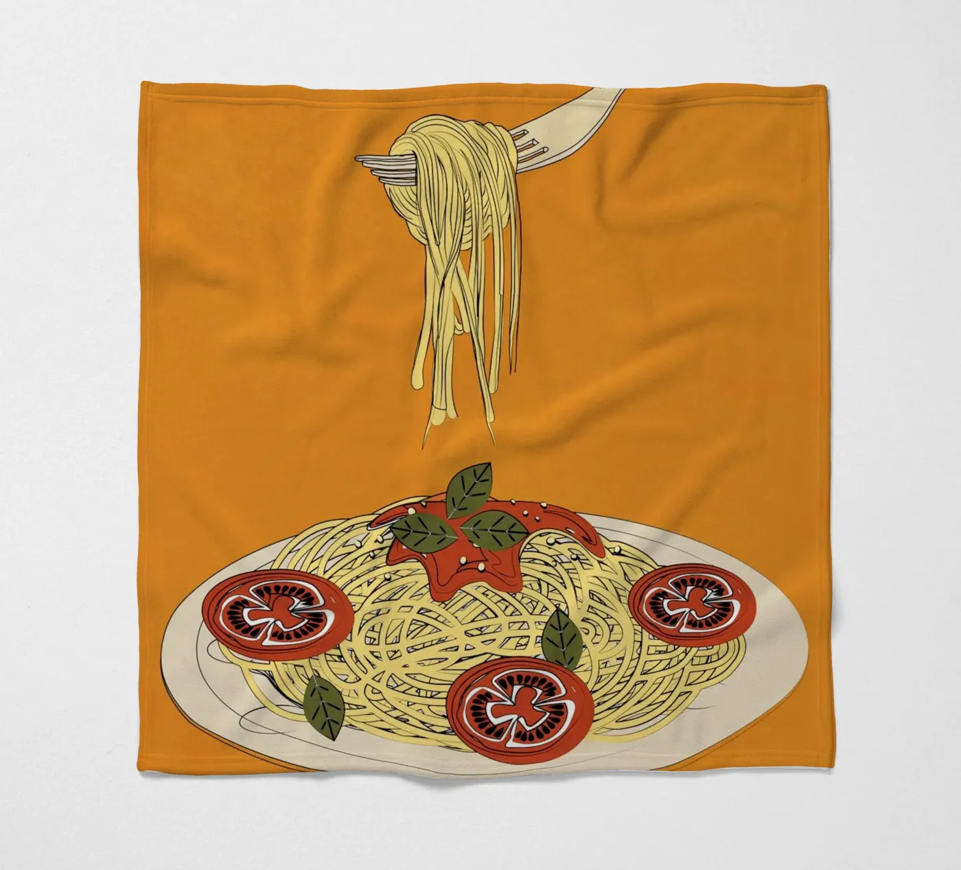 Spaghetti 2 Fleecedecke von Flow Line 2