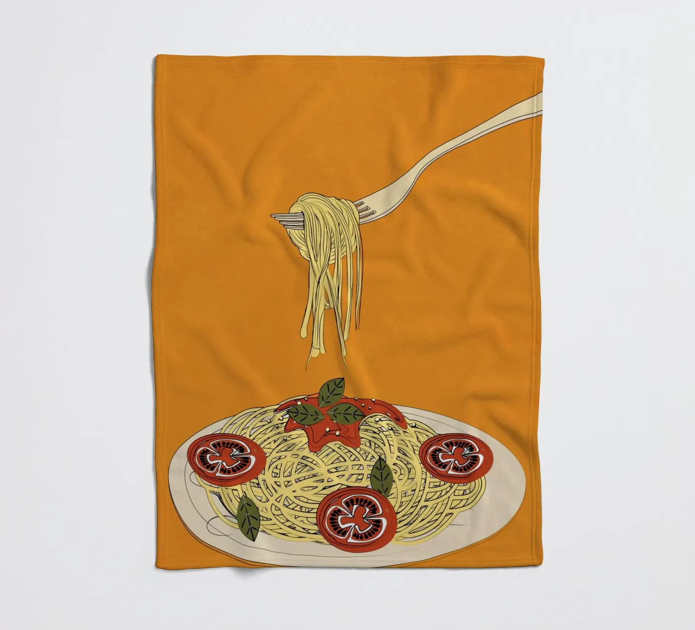 Spaghetti 2 Fleecedecke von Flow Line 2