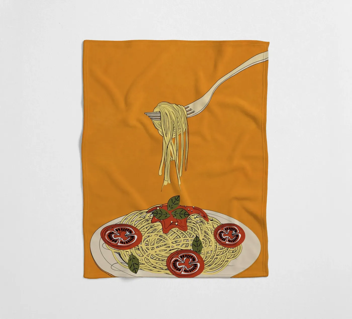 Spaghetti 2 Fleecedecke von Flow Line 2