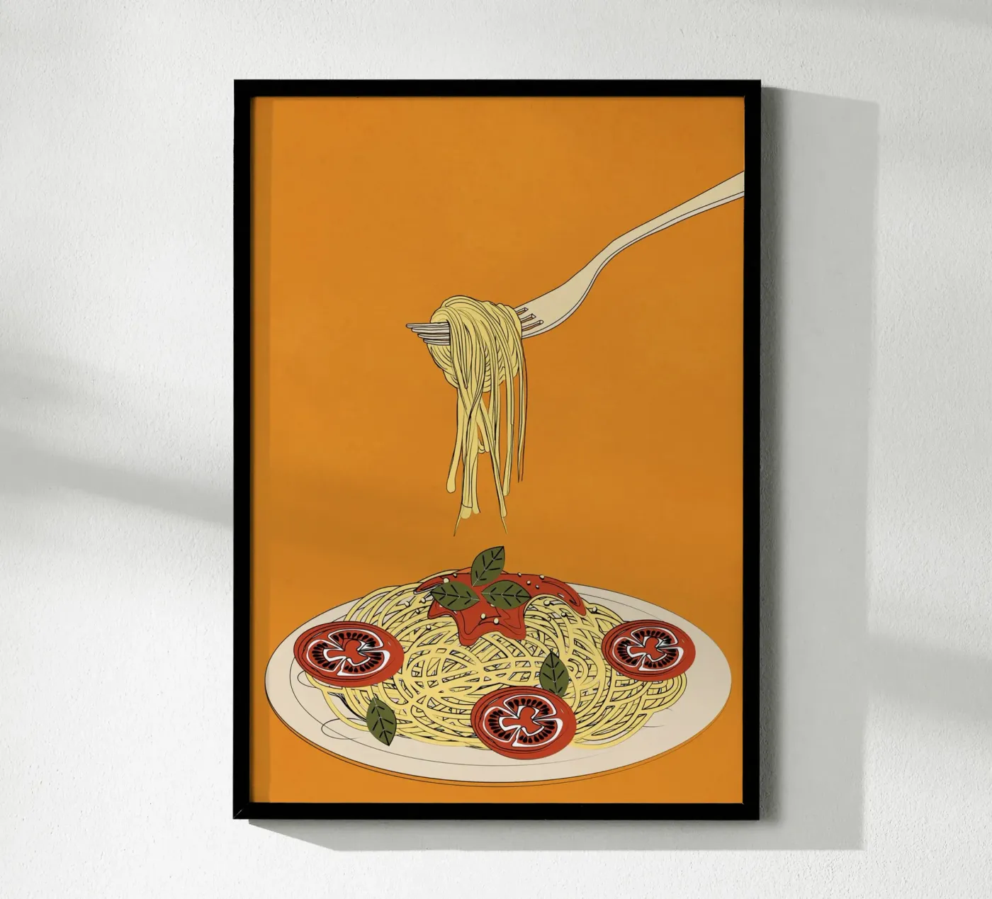 Spaghetti 2 poster by Flow Line 2