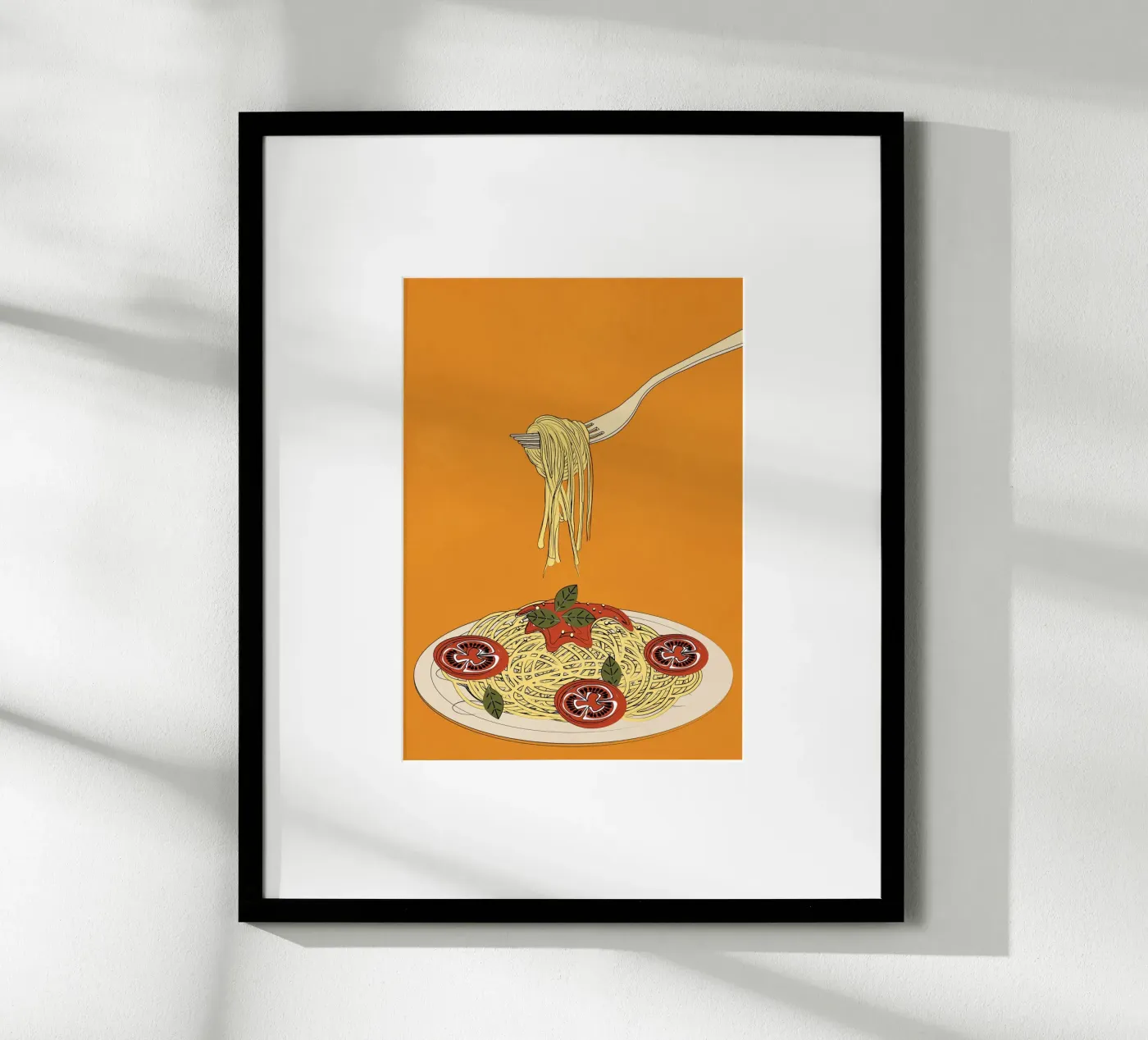 Spaghetti 2 poster by Flow Line 2