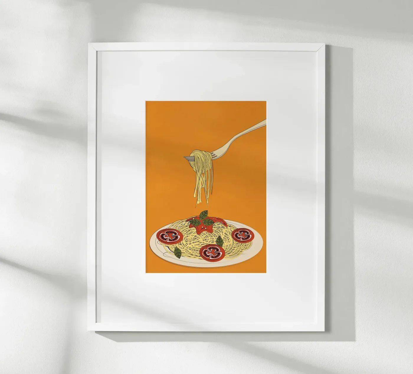 Spaghetti 2 poster by Flow Line 2
