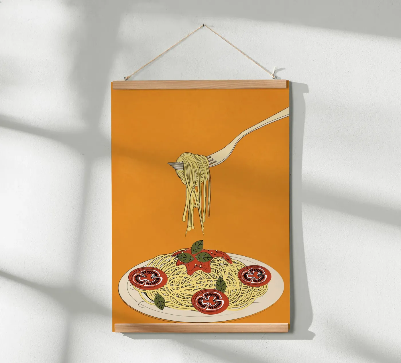 Spaghetti 2 poster by Flow Line 2