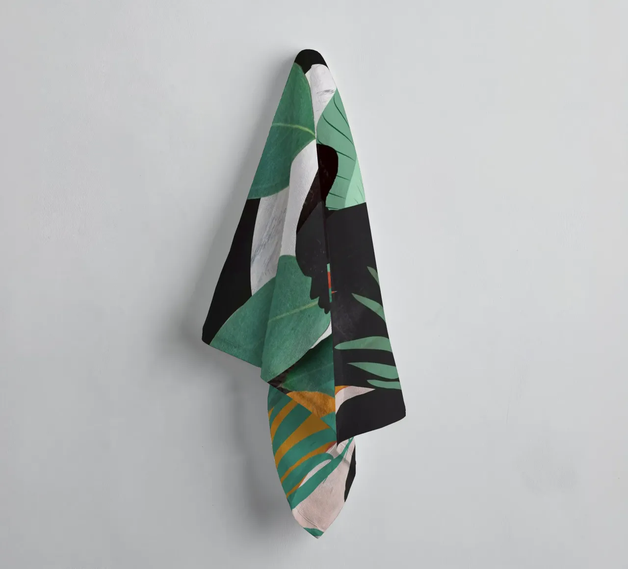 Ragazza tropicale 11 asciugamano da bagno da ThingDesign