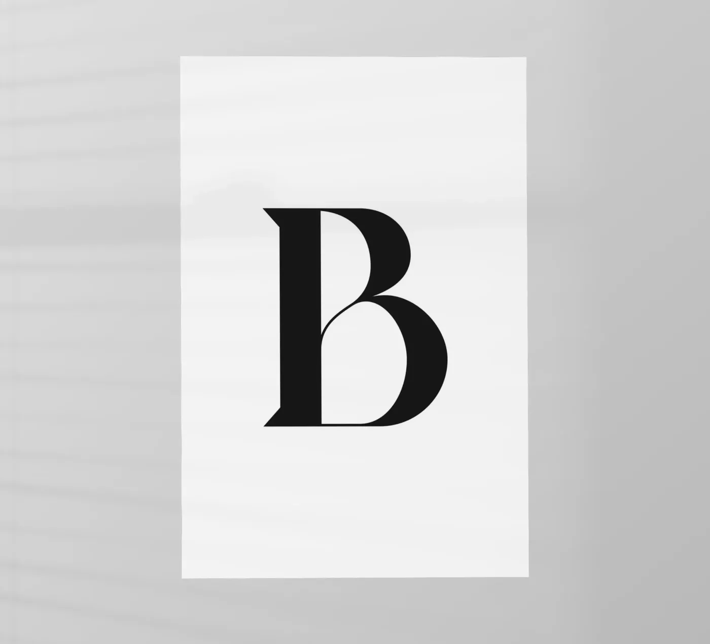 B backlit folie van n.4