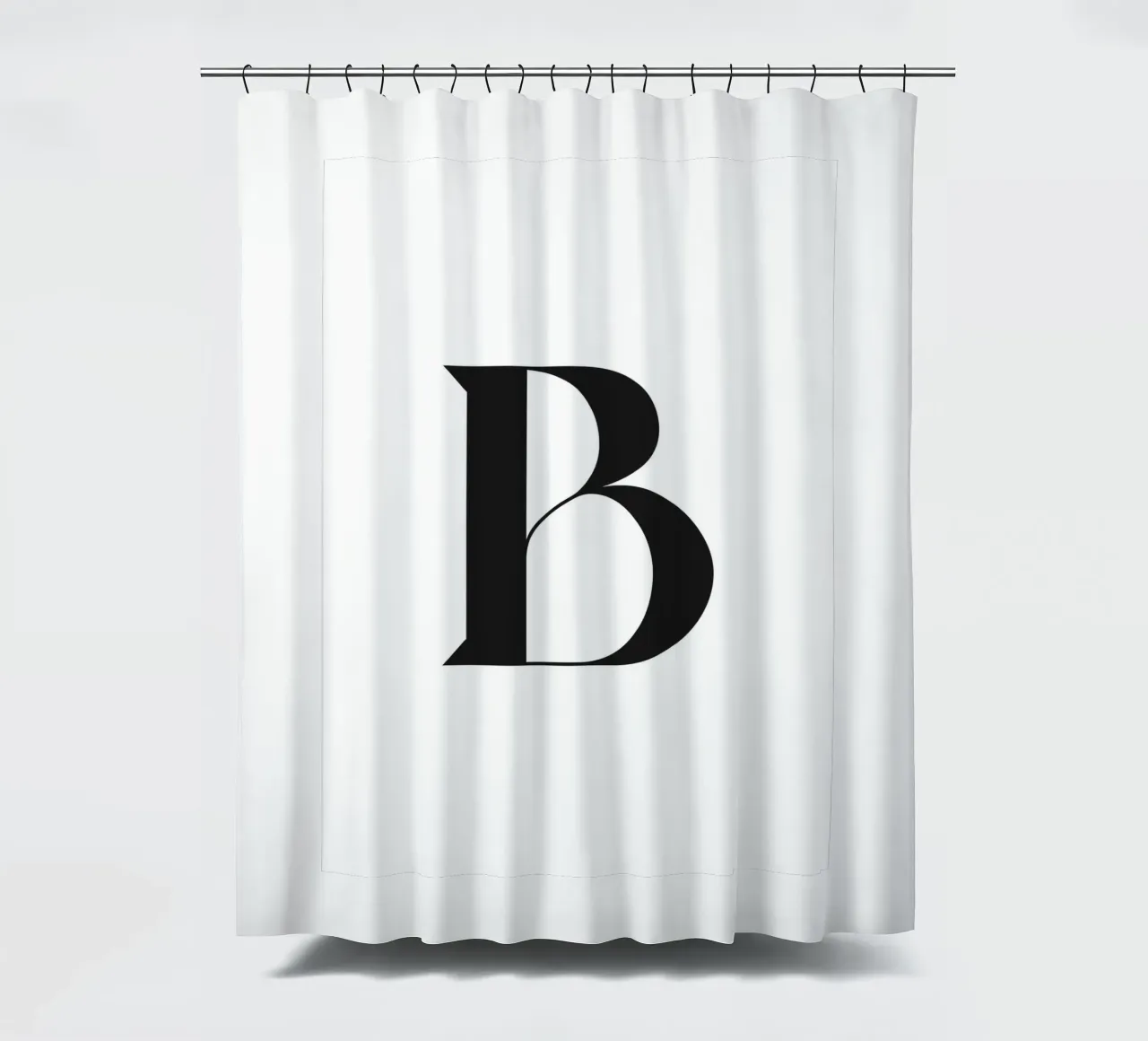 B shower curtain by n.4