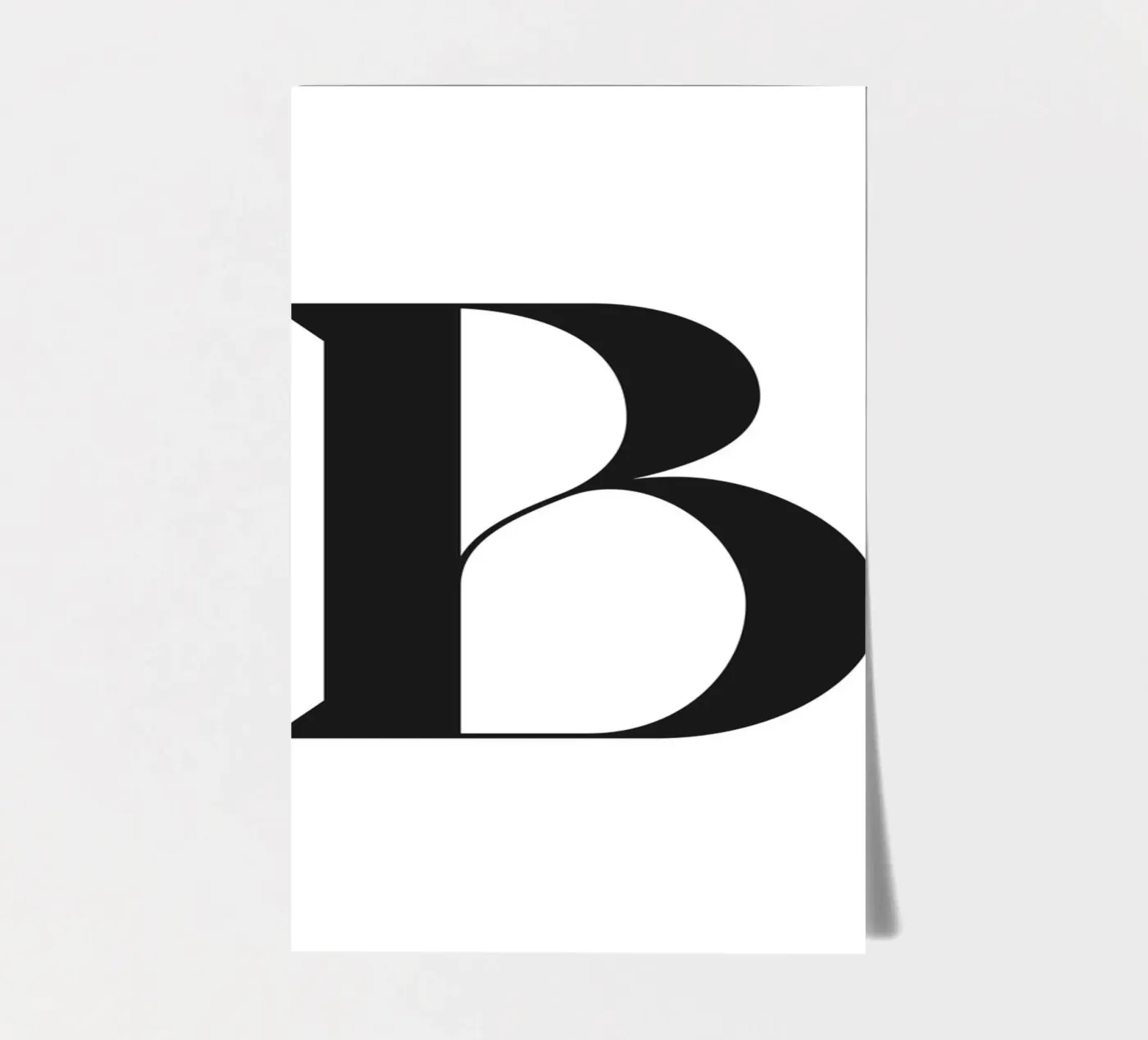 B sticker sheet by n.4