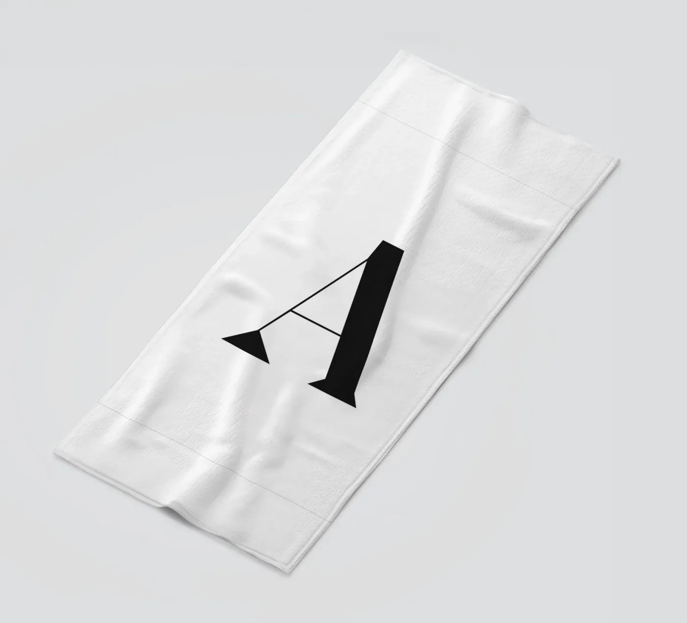 A strandhanddoek van n.4