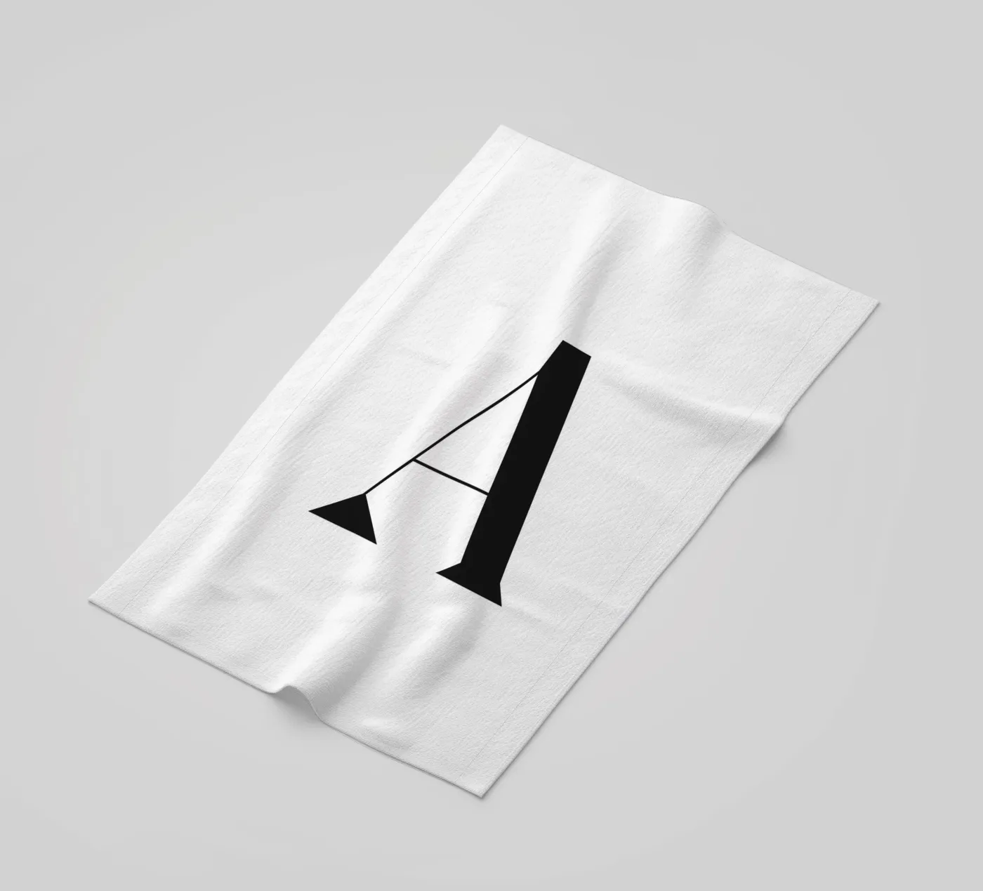 A strandhanddoek van n.4